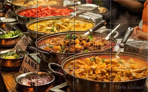 Play Delicious Food Puzzle