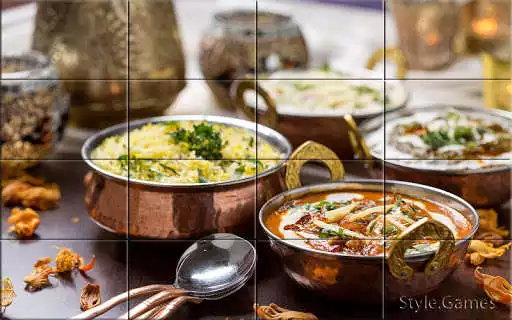 Play Delicious Food Puzzle