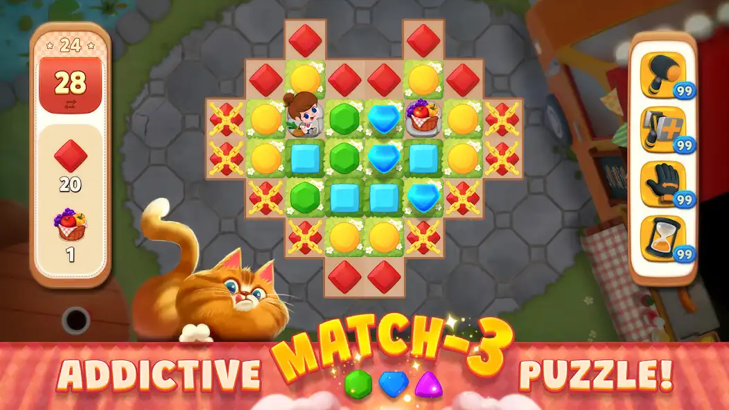 Play Delish Match : Match3  Design  and enjoy Delish Match : Match3  Design with UptoPlay