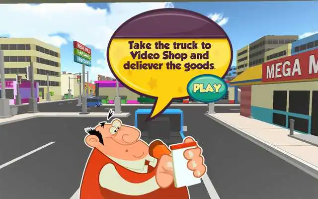 Play Delivery Van Simulator: Package craft transporter