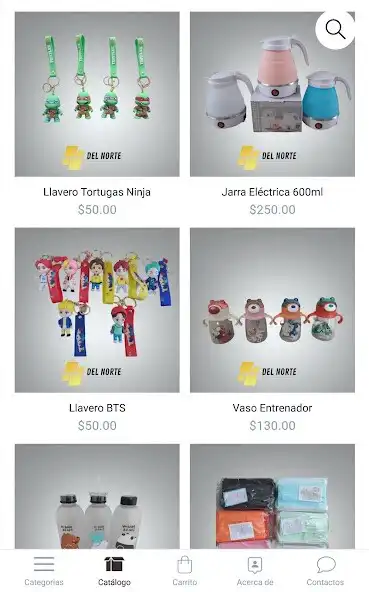 Play Del Norte Productos as an online game Del Norte Productos with UptoPlay