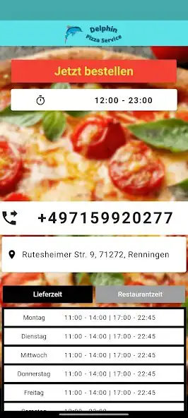 Play Delphin Pizza Service as an online game Delphin Pizza Service with UptoPlay