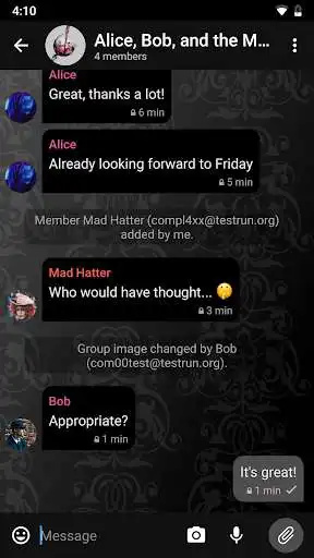 Play Delta Chat as an online game Delta Chat with UptoPlay