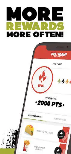 Play Del Taco - Del Yeah! Rewards  and enjoy Del Taco - Del Yeah! Rewards with UptoPlay