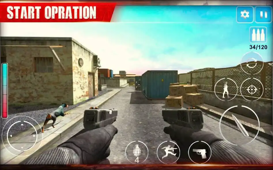 Play Delta Commando Action Game as an online game Delta Commando Action Game with UptoPlay