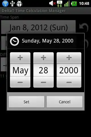 Play DeltaT Date Calculator as an online game DeltaT Date Calculator with UptoPlay