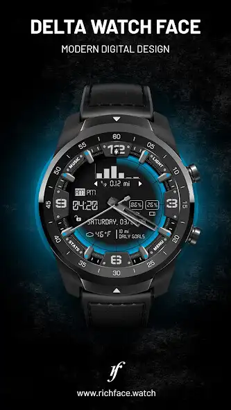 Play Delta Watch Face  and enjoy Delta Watch Face with UptoPlay