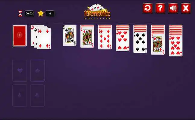 Play Deluxe Klondike Solitaire