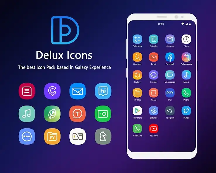 Play Delux - Icon Pack as an online game Delux - Icon Pack with UptoPlay