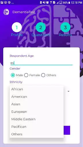 Play DementiaTest as an online game DementiaTest with UptoPlay