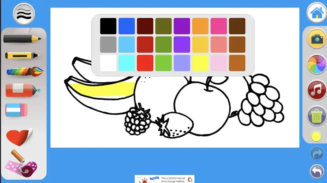 Play Demo Coloring Book Unity as an online game Demo Coloring Book Unity with UptoPlay