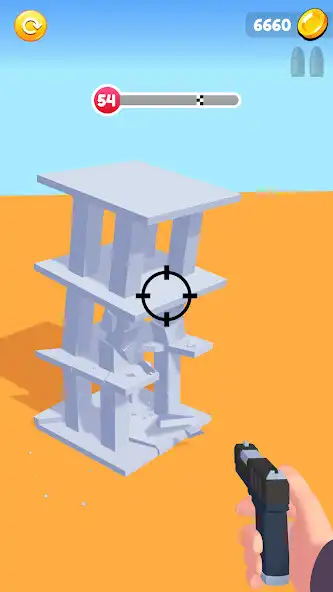 Play Demolish By Gun as an online game Demolish By Gun with UptoPlay
