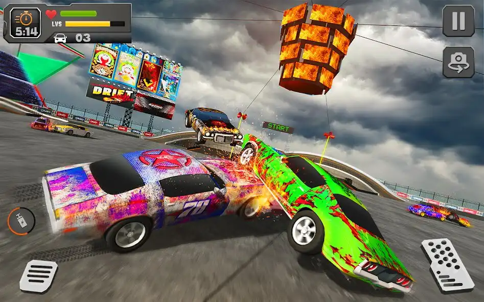 Play Demolish It - Demolition Derby as an online game Demolish It - Demolition Derby with UptoPlay