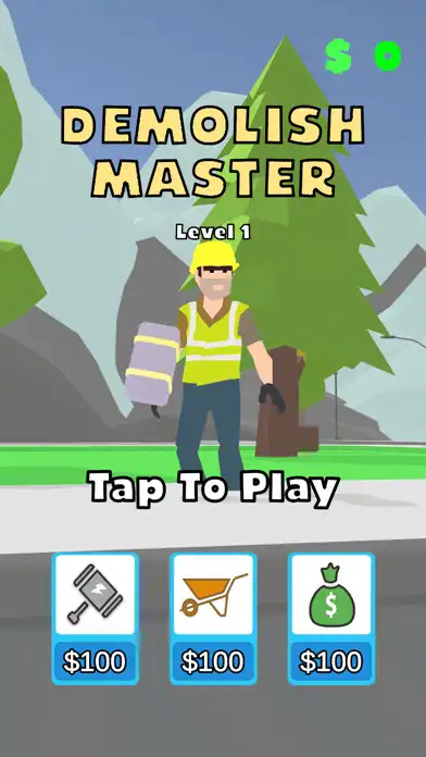 Play Demolish Master 3D as an online game Demolish Master 3D with UptoPlay