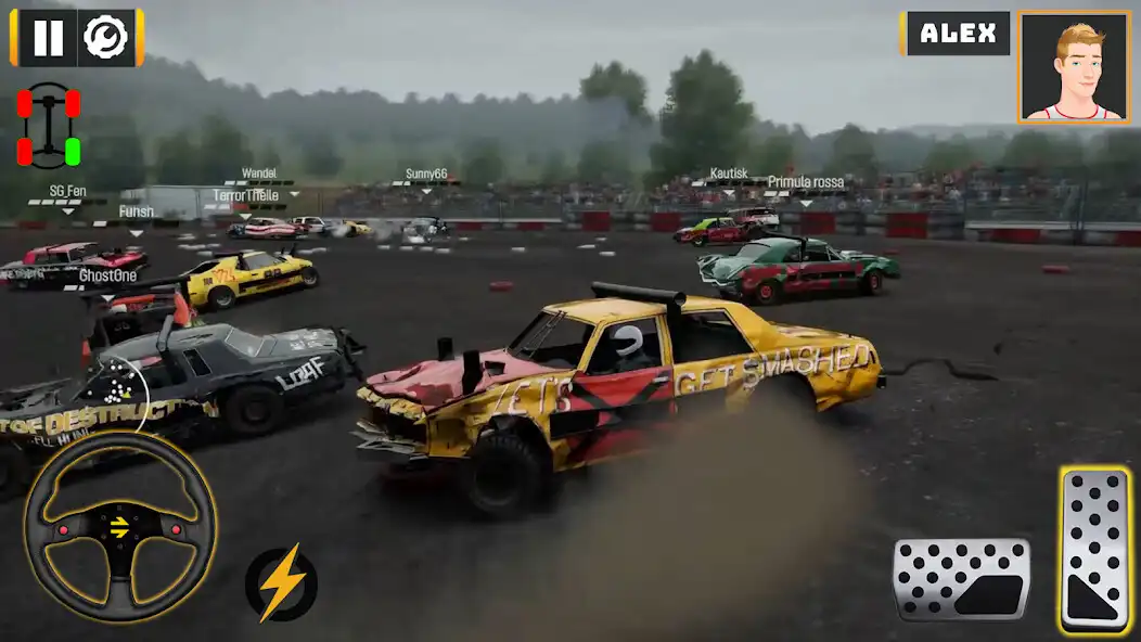 Play Demolition Derby Car Games as an online game Demolition Derby Car Games with UptoPlay