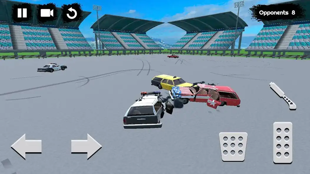 Play Demolition Derby Driver as an online game Demolition Derby Driver with UptoPlay