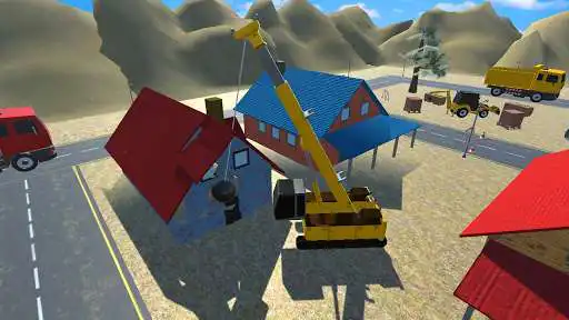 Play APK Demolition Simulator - Wrecking ball  and enjoy Demolition Simulator - Wrecking ball with UptoPlay com.demolish.wrecking.ball.crane