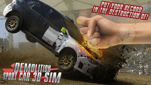 Play Demolition Sport Car 3D Sim as an online game Demolition Sport Car 3D Sim with UptoPlay