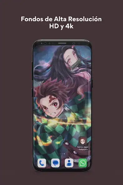 Play Demon Slayer - Wallpapers 2023 as an online game Demon Slayer - Wallpapers 2023 with UptoPlay