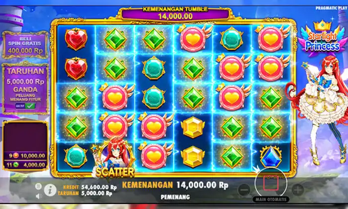 Play Demoslot Starlight Princes as an online game Demoslot Starlight Princes with UptoPlay