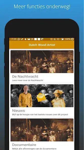 Play De Nachtwacht in hout as an online game De Nachtwacht in hout with UptoPlay