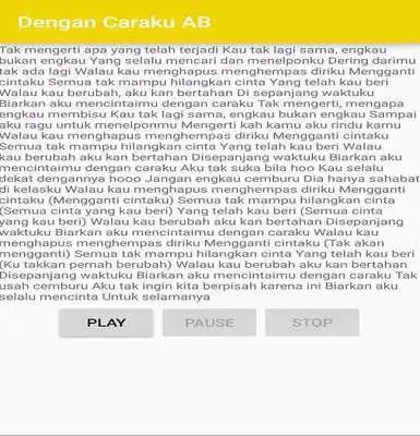 Play Dengan Caraku AB