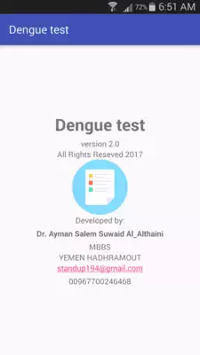 Play Dengue fever test