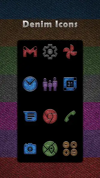 Play Denim Colors - Frameless Icons  and enjoy Denim Colors - Frameless Icons with UptoPlay