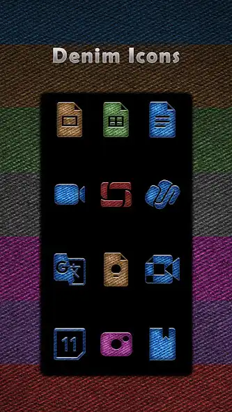 Play Denim Colors - Frameless Icons as an online game Denim Colors - Frameless Icons with UptoPlay