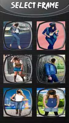 Play Denim Fashion Photo Montage
