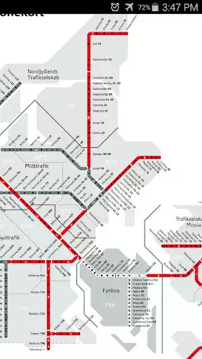 Play Denmark DBS Rail Map