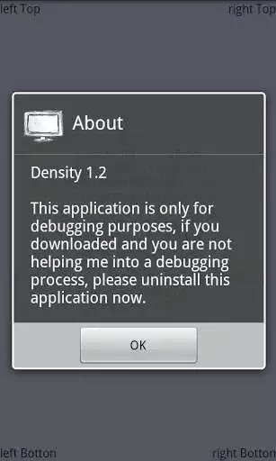 Play Density debugger Play Density debugger