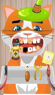 Play Dentist Cats