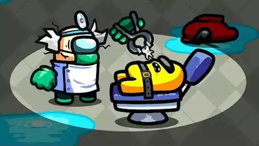 Play Dentist Scary Mod Among Teeth Us Imposter  and enjoy Dentist Scary Mod Among Teeth Us Imposter with UptoPlay