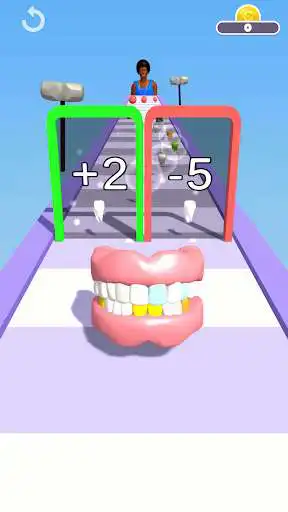 Play Denture Runner as an online game Denture Runner with UptoPlay