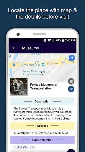 Play Denver Travel & Explore, Offline Tourist Guide as an online game Denver Travel & Explore, Offline Tourist Guide with UptoPlay