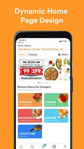 Play DEONDE - Readymade Multi Delivery Application  and enjoy DEONDE - Readymade Multi Delivery Application with UptoPlay