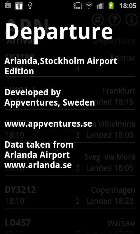 Play Departure ARN