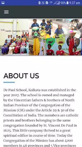 Play De Paul School Kolkata as an online game De Paul School Kolkata with UptoPlay