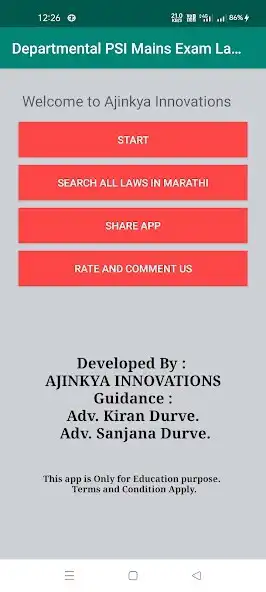 Play Dept PSI Mains Exam Laws  and enjoy Dept PSI Mains Exam Laws with UptoPlay