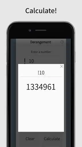 Play Derangement Subfactorial Calculator as an online game Derangement Subfactorial Calculator with UptoPlay