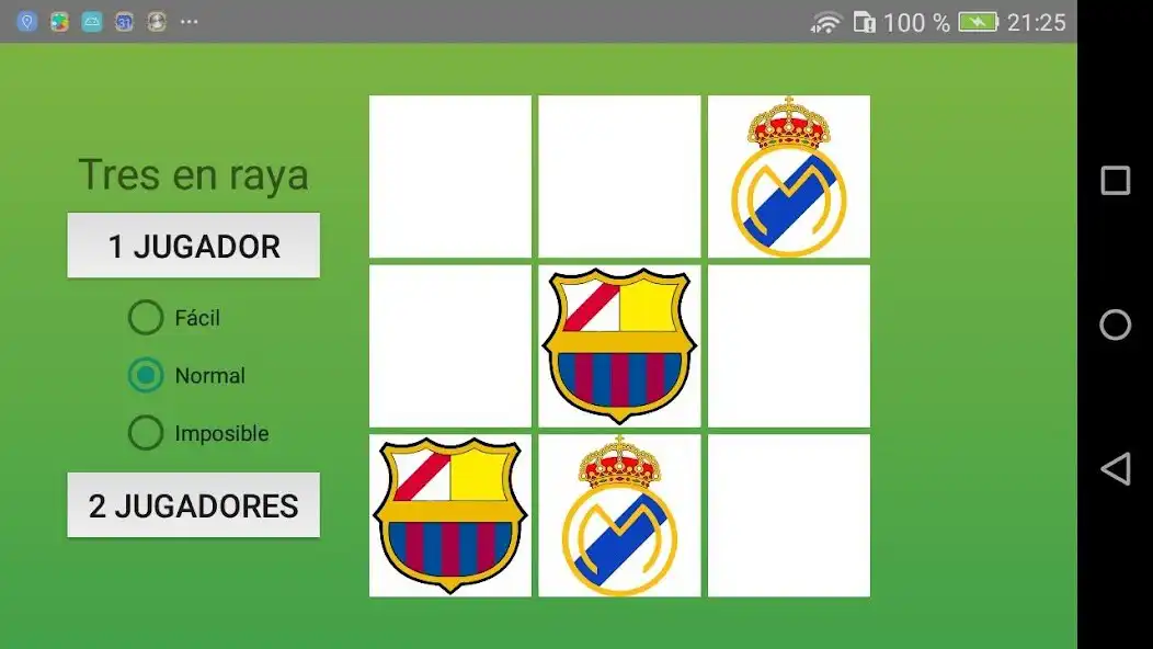 Play Derby Barca - Madrid - Tic Tac Toe as an online game Derby Barca - Madrid - Tic Tac Toe with UptoPlay