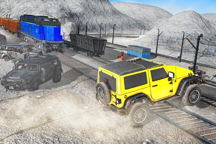 Play Derby Car Crash: Train Games as an online game Derby Car Crash: Train Games with UptoPlay