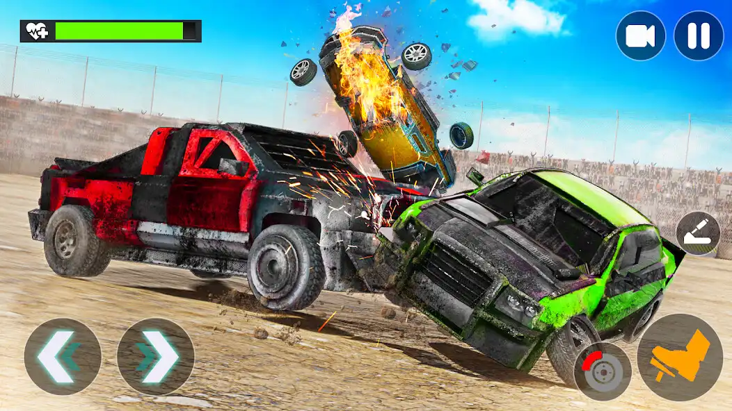 Play Derby Car Demolition Car Games as an online game Derby Car Demolition Car Games with UptoPlay