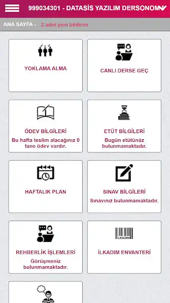 Play Dersonom Öğretmen Mobil as an online game Dersonom Öğretmen Mobil with UptoPlay