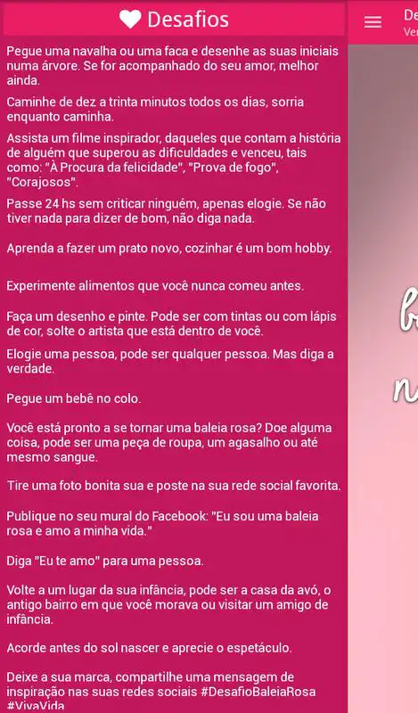 Play Desafio da Baleia Rosa