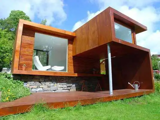 Play Desain Rumah Kayu Modern