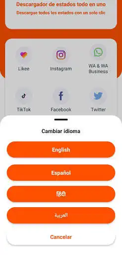 Play Descargador de estados - Todo en uno INSTA, FB, WA as an online game Descargador de estados - Todo en uno INSTA, FB, WA with UptoPlay
