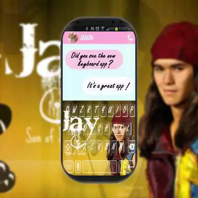 Play Descendants keyboard  (wallpapers and backgrounds)