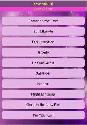 Play Descendants Lyrics